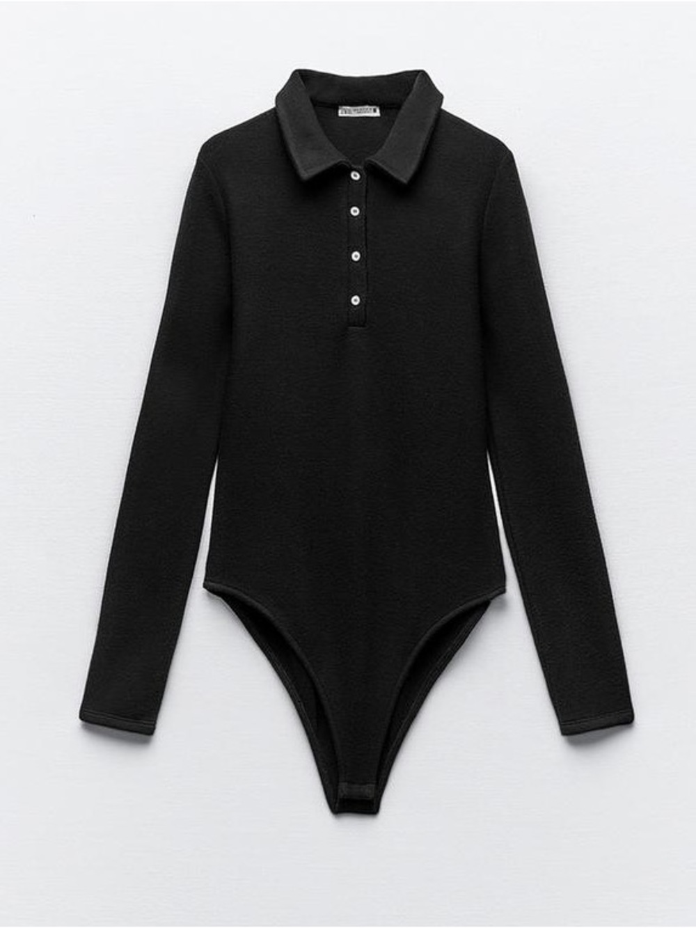 ZARA SOFT BODYSUIT WITH POLO COLLAR